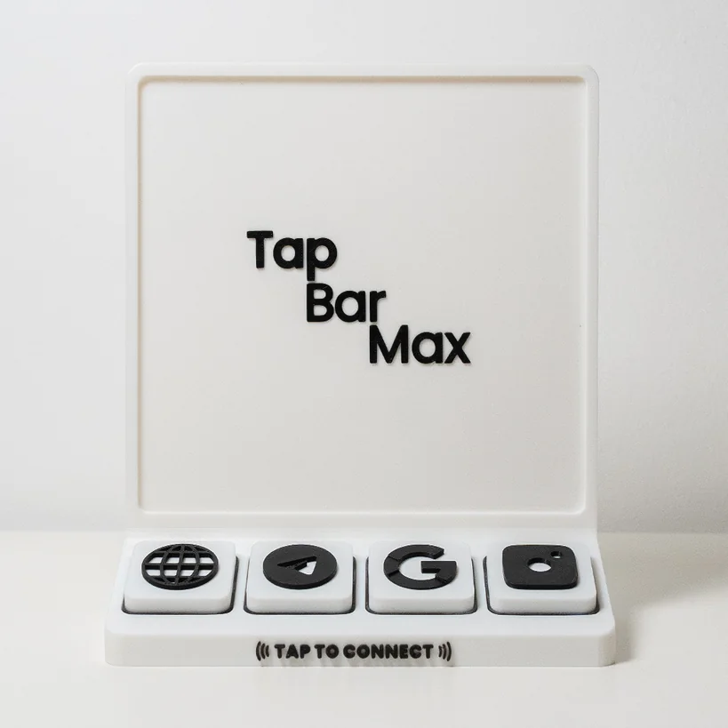 Tap Bar Max NFC counter stand
